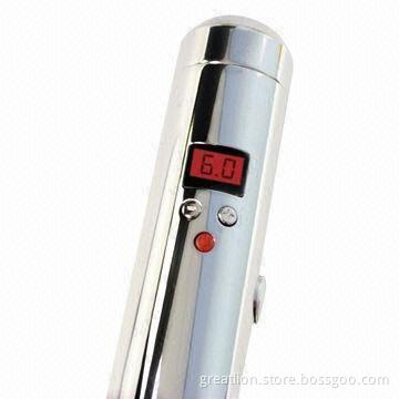 Variable Voltage E-cigarette China Wholesale 18650 Battery Lava Tube Mod, 3.7-7.2V Output Voltage